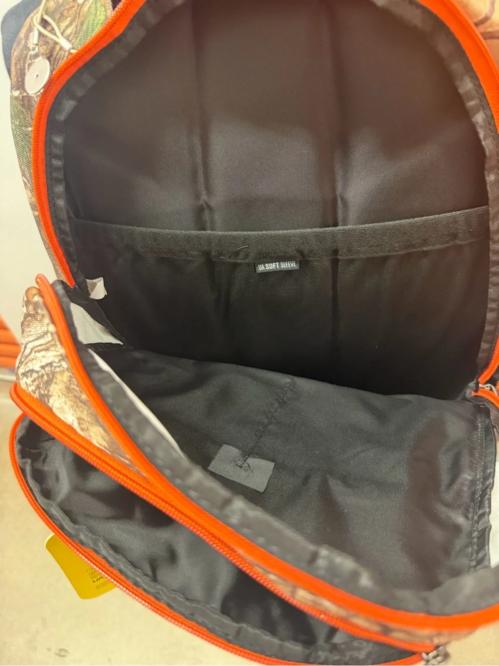 NWT Under Armour Unisex Camo Hustle Backpack